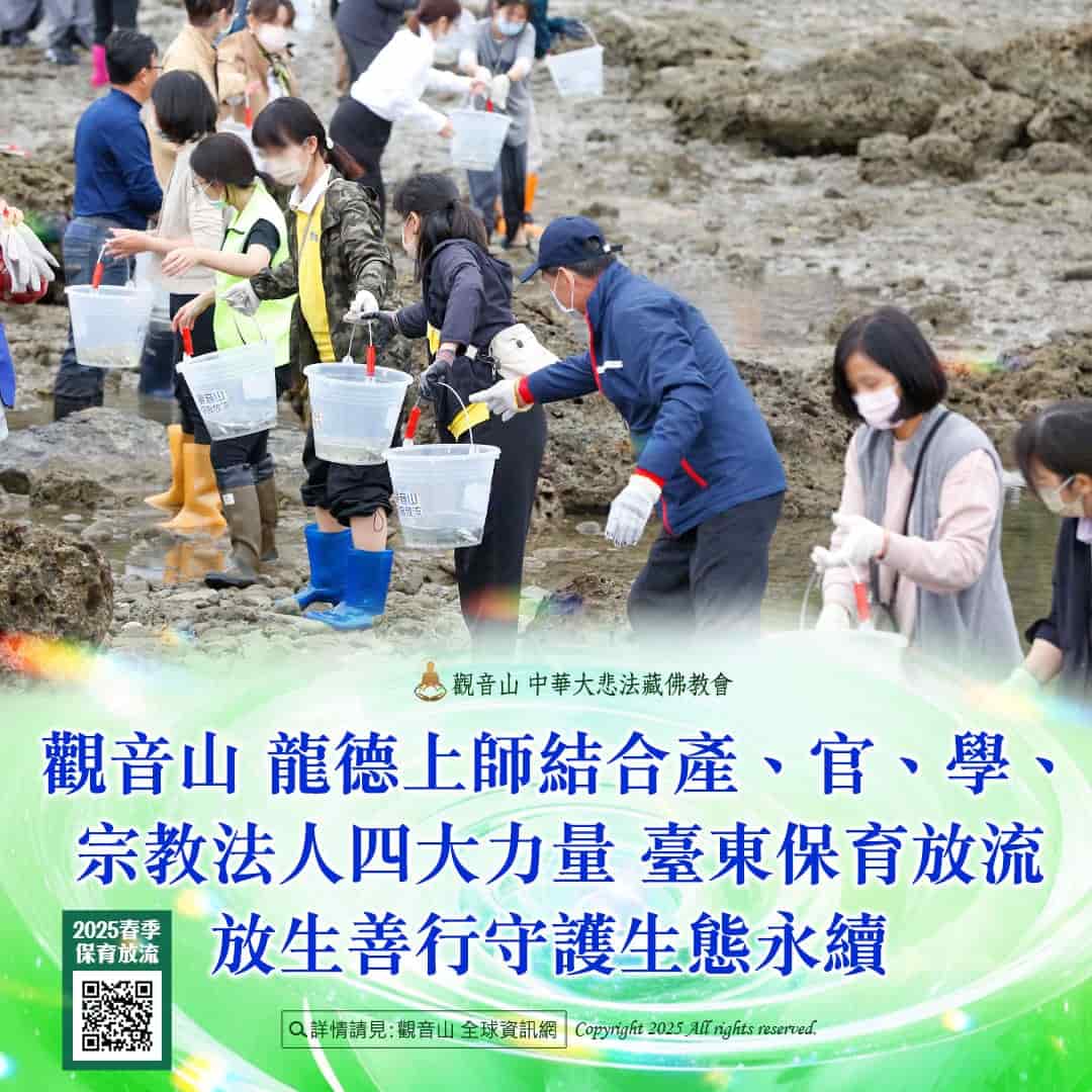 為什麼要「 放生 」？放生後自己會有什麼改變？經論放生集要 : 觀音山保育放流紀實
