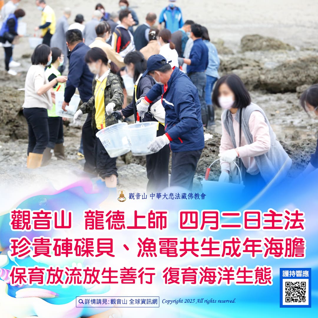 哪裡可以參與每月放生活動?觀音山最新2025放生活動訊息!