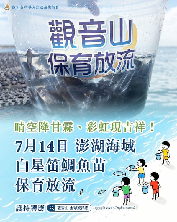 【放生消業障全指南】如何正確放生累積福報?觀音山科學護生帶您快速轉運!